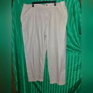 Beige Columbia Men's Pants Outdoor Active Zipper Pocket Size 44 100% Cotton